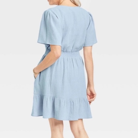 NEW Knox Rose gauzy dress with pockets - Picture 3 of 12